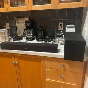 Speaker system (Megacra S7021) with subwoofer